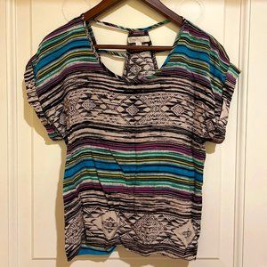 Women's Tribal Print Blouse